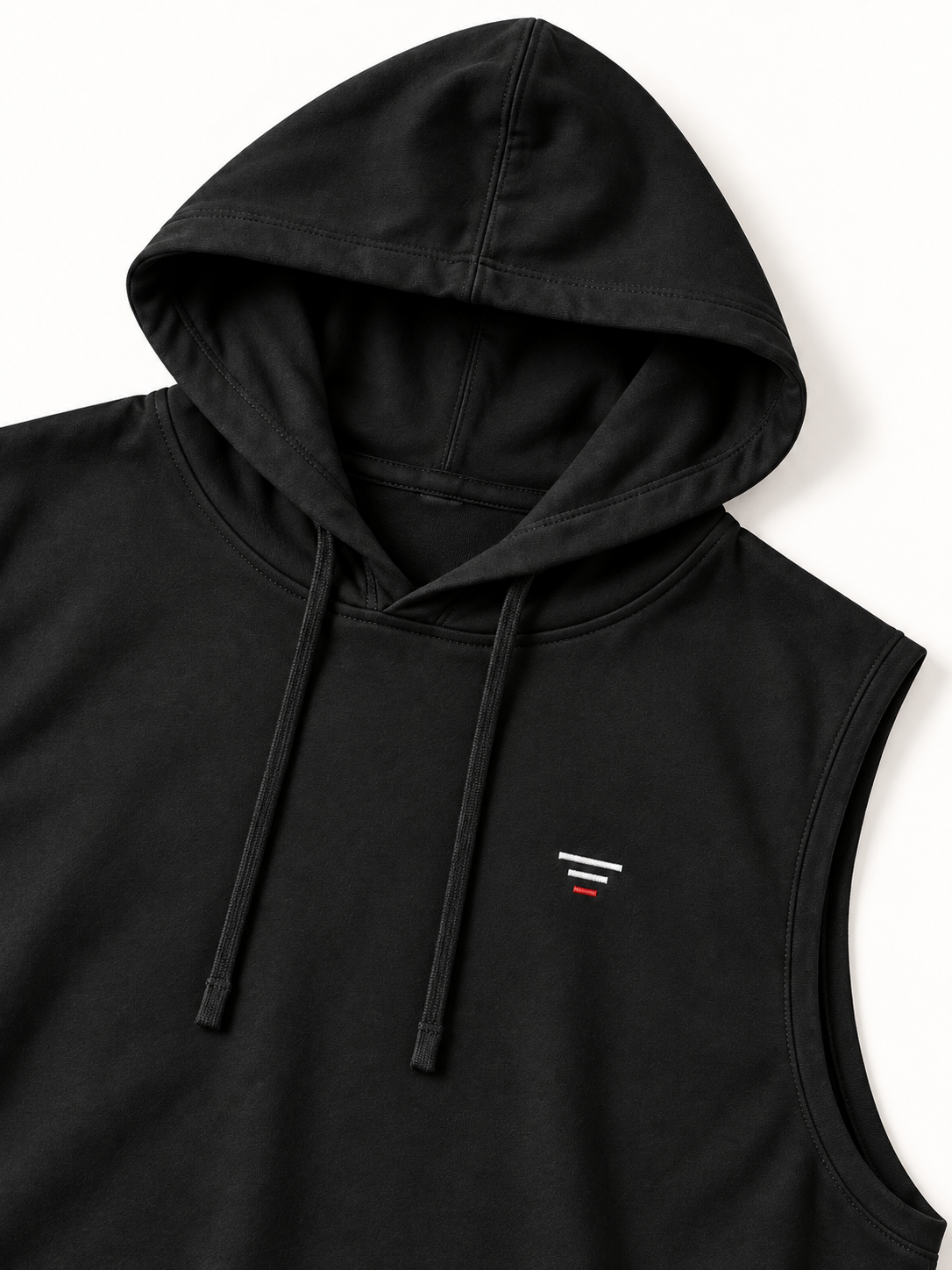 VOLUME 03 - RIO BEACH VEST HOODY [BLACK] 2