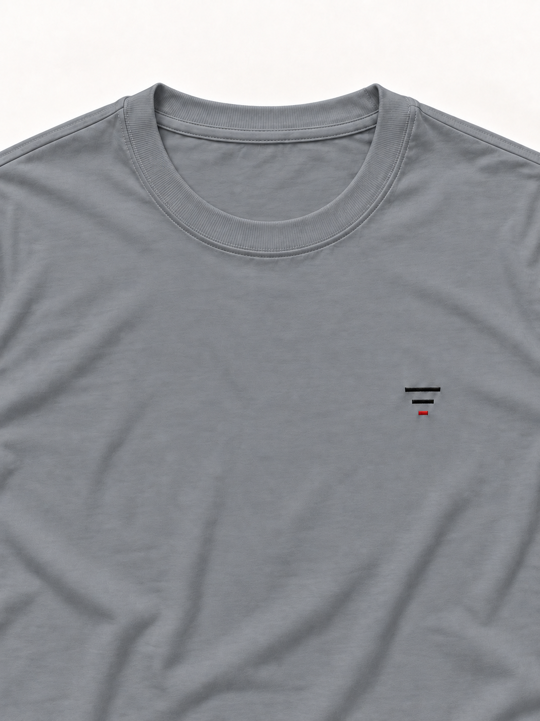 VOLUME 02 - NY ROUND-COLLAR TEE [GREY] 2