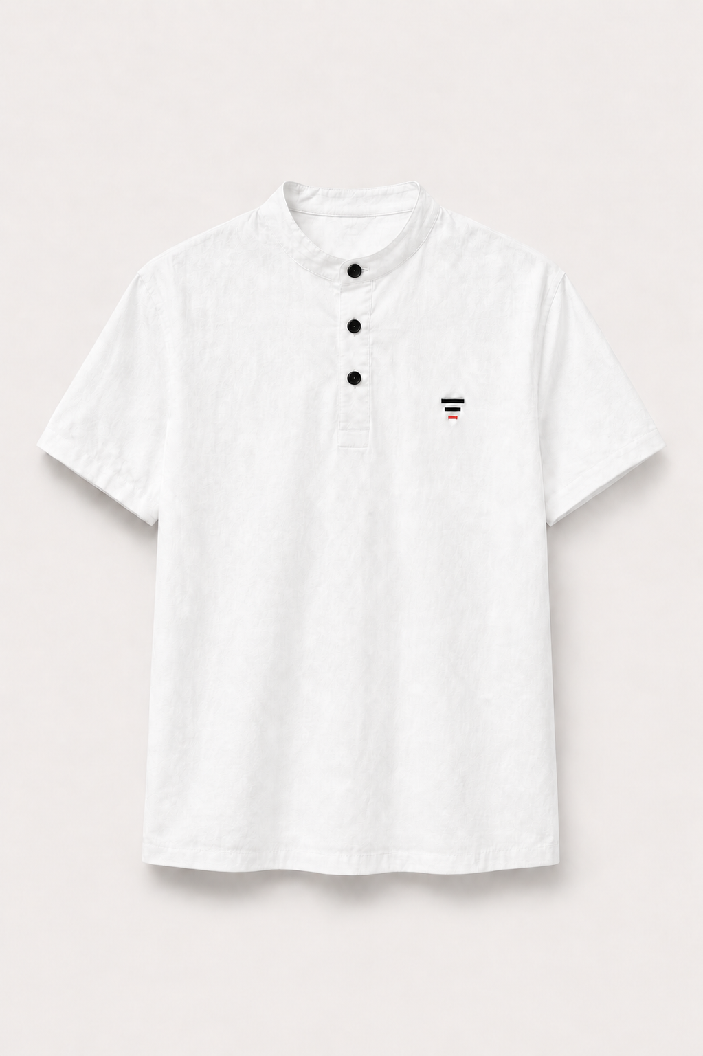 VOLUME 01 - HK BAND-COLLAR SHIRT [WHITE]