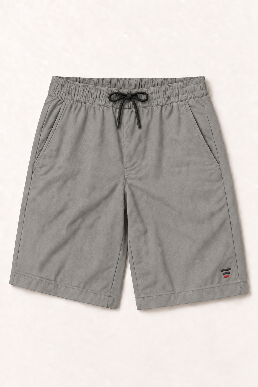 VOLUME 01 - HK RELAXED LINEN SHORT [GREY]