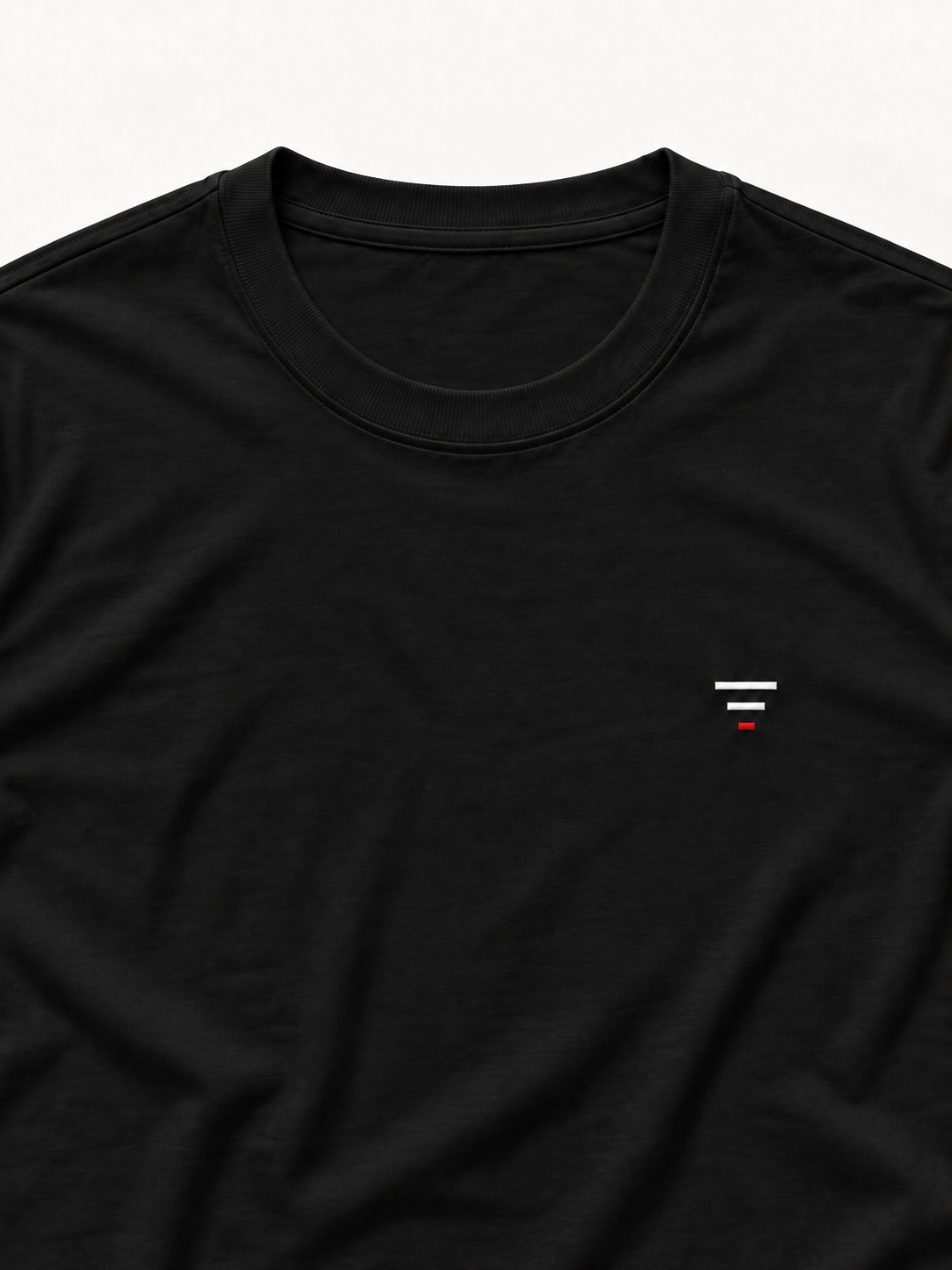 VOLUME 02 - NY ROUND-COLLAR TEE [BLACK] 2