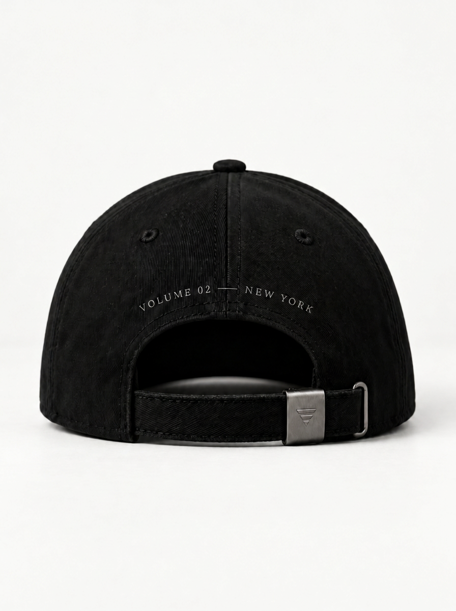 VOLUME 02 - NY BASEBALL CAP [BLACK] 3
