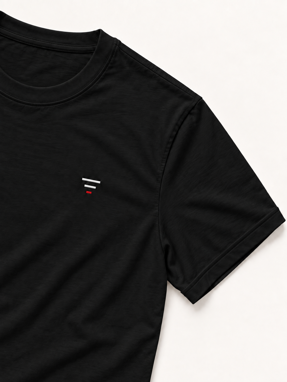 VOLUME 02 - NY ROUND-COLLAR TEE [BLACK] 3